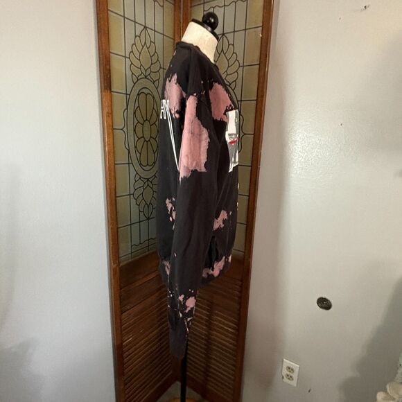 Krome Anarchy Crew Men's Pullover Goth Sweater Size L - Picture 3 of 12